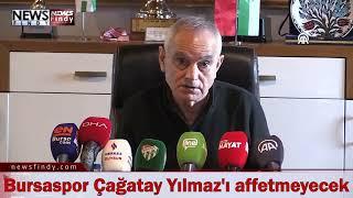 Bursaspor'da yönetim, kadro dışı bıraktıkları futbolcu Çağatay Yılmaz'ı affetmeyecek #çağatayyılmaz