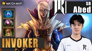 Invoker Mid | SR.Abed | ABED UNIQUE INVOKER PLAYSTYLE - PIANO HAND COMBO | 7.34c Gameplay Highlights