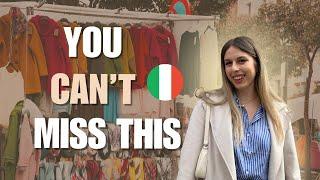 Inside Rome’s Biggest Flea Market! Vintage, Hidden Gems & Best Deals at Porta Portese