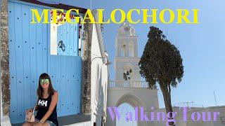 The Oldest Village in Santorini - Megalochori 2024 #santorini