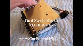 Ford Stereo Repair - NO DISPLAY - Mercury and Lincoln Dim Display = Car Stereo HELP