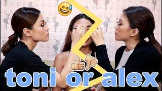 TONI and ALEX GONZAGA Make Up Battle (LAPTRIP)