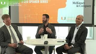 Carnival Corp CEO Josh Weinstein Joins Miami Herbert At McKinsey Future of Leadership