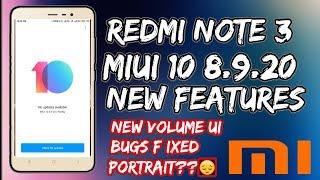 MIUI 10 8.9. 20 || GLOBAL BETA ROM || REDMI NOTE 3 || CHANGES & FEATURES