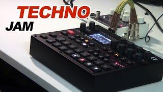 Elektron Syntakt + Electro Harmonix Platform - Techno Jam