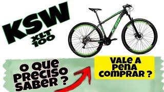 Resenha da Bike KSW aro 29  XLT 100