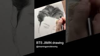 BTS JIMIN drawing #btsfanart #독학취미미술 #연필인물화