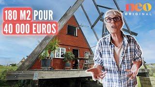 Elizabeth a construit sa maison en A pour 40 000 euros