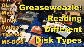 Greaseweazle 4.0: Exploring How to Read Different Floppy Types