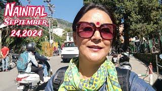 Nainital Today's Weather 24/9/2024 मेरी आज की व्यस्त दिनचर्या #nainital #weather