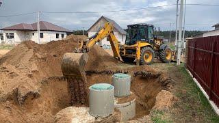 Канализация из двухметровых колец при высоких грунтовых водах и в водоохранной зоне ️