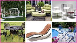 50+ Outdoor Metal Furniture Ideas 2021 - Metal garden furniture ideas