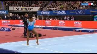 Simone Biles 2019 Stuttgart World Cup FX AA