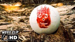 CAST AWAY Clip - "Volleyball & Fire" (2000) Tom Hanks