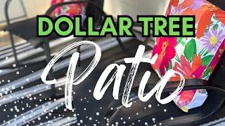 *NEW* Outdoor Patio Redo/Dollar Tree vs Amazon-decorate for less 2024