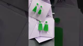 纯天然缅甸翡翠，定制款阳绿无事牌 #翡翠 #古玉收藏