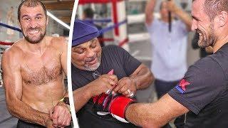 Sergey Kovalev (TRAINING CAMP) - FULL MEDIA WORKOUT | Canelo vs. Kovalev