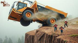 55 Crazy Heavy Equipment Drive Skills | Dangerous Idiots Truck & Heavy Equipment Fails Compilation