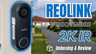 Tu puerta más segura 24/7 ️, Videotimbre Inteligente Reolink: Unboxing & Review !