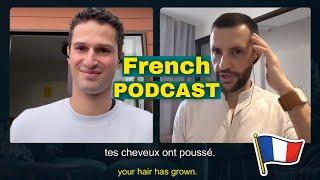 20 minutes French Listening Practice , REAL French conversation  [EN/FR SUBTITLES]