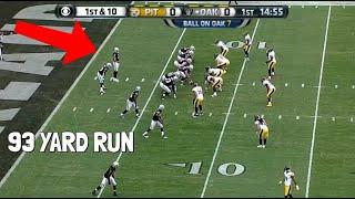 NFL Top 10 Longest Quarterback Runs of All Time