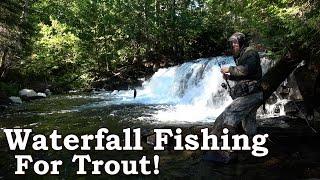 How To Fish A Water Fall For Brook Trout