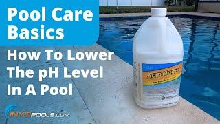 How To Lower pH Level In A Swimming Pool