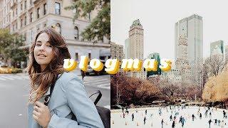 vlogmas week 1 | christmas in nyc, helicopter rides, photoshoots