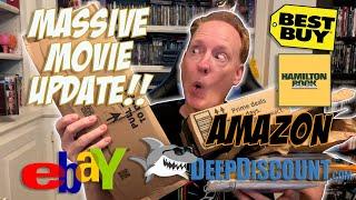 MOVIE HAUL UPDATE!! | New Titles from Best Buy, eBay, Hamilton Book & Deep Discount | 9.30.22