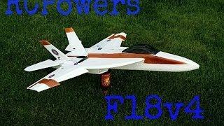 RCPowers F18v4 Walk Around and Maiden
