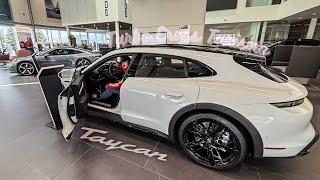 PORSCHE TAYCAN TURBO CROSS TURISMO DETAILED REVIEW I THE MOST EXPENSIVE ELECTRIC SHOOTING BRAKE!!!