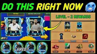 OMG ! Free 101 Ovr Player Best Retro Star Event Level 2 Guide | Fc mobile