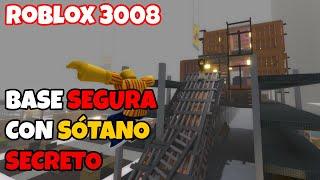  BASE SEGURA CON SÓTANO SECRETO EN SCP-3008 (Roblox)