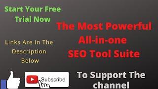 The Most Powerful All-in-one SEO Tool Suite| SERPed | Try For FREE NOW