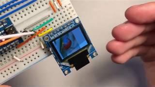 Arduino дисплей. Цветной Oled дисплей. Вывод картинки