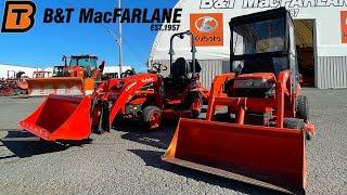 20 Year Old Kubota BX VS. Kubota BX2380-1 | How Much Has Changed?