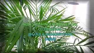 INDEPENDENCE DAY CELEBRATION | GOLD & DIAMOND PARK | DUBAI | SUMESH KUTTIPPURAM