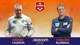 2024/2025 KNBB Kozoom League - Frédéric CAUDRON vs Torbjörn Blomdahl