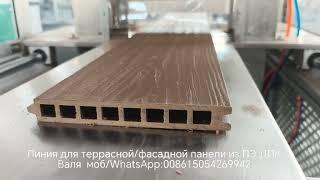 Как выбирать Экструзионное оборудование по производству террасной /фасадной панели из ДПК из Китая