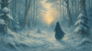 ️ Winter Tales | Celtic Harp & Snowy Forest Ambience | Deep Sleep & Calm Focus | 1 Hour