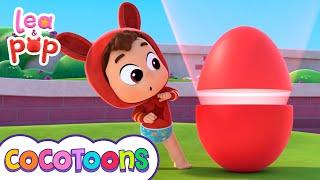 Huevos Sorpresa: aprende colores y más con @LeayPop | Cocotoons