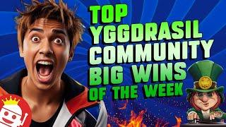  BEST YGGDRASIL COMMUNITY BIG WINS | WEEK #44 - 2024