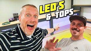 LED INSTALL! Batcave "BAT BUNKER" Collection Room Construction Progress Update!