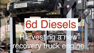 How quickly can you removed a Mercedes ml diesel engine ????