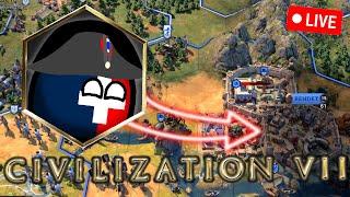 Conquering the World as Prussian Rome! Civilization 7 | Live