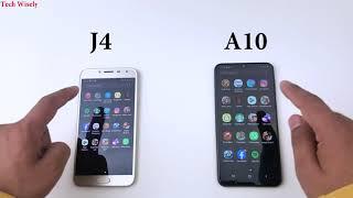 SAMSUNG J4 vs A10 | Speed  Test Comparison