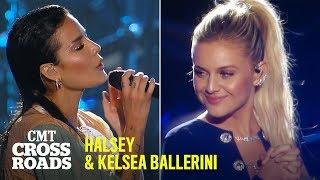 Halsey & Kelsea Ballerini Perform 'Graveyard' | CMT Crossroads