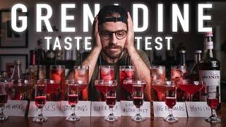 Grenadine Taste Test - which syrup to buy?