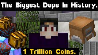 How one Dupe broke the entire Skyblock Economy! | Hypixel Skyblock