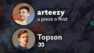 That one game Topson meets Arteezy in ranked... again 